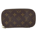 LOUIS VUITTON Monogram Trousse Brush PM Cosmetic Pouch M47510 LV Auth 149213-13