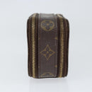 LOUIS VUITTON Monogram Trousse Brush PM Cosmetic Pouch M47510 LV Auth 149213-3