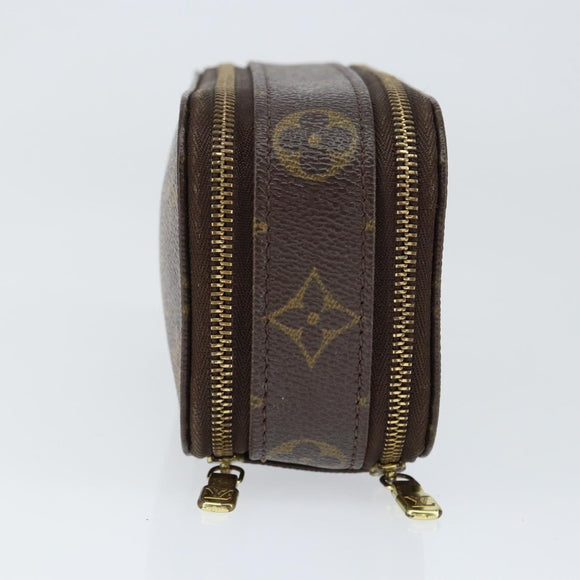 LOUIS VUITTON Monogram Trousse Brush PM Cosmetic Pouch M47510 LV Auth 149213