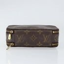 LOUIS VUITTON Monogram Trousse Brush PM Cosmetic Pouch M47510 LV Auth 149213-6