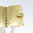 LOUIS VUITTON Miroir Agenda PM Day Planner Cover Gold R20962 LV Auth 149214-18