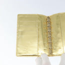 LOUIS VUITTON Miroir Agenda PM Day Planner Cover Gold R20962 LV Auth 149214-19