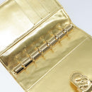 LOUIS VUITTON Miroir Agenda PM Day Planner Cover Gold R20962 LV Auth 149214-10