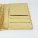 LOUIS VUITTON Miroir Agenda PM Day Planner Cover Gold R20962 LV Auth 149214-20
