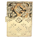 LOUIS VUITTON Miroir Agenda PM Day Planner Cover Gold R20962 LV Auth 149214-2