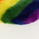 BALENCIAGA Shoulder Bag Fur Rainbow 677903 Auth 149218M-16