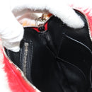 BALENCIAGA Shoulder Bag Fur Rainbow 677903 Auth 149218M-21