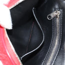 BALENCIAGA Shoulder Bag Fur Rainbow 677903 Auth 149218M-22