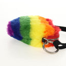 BALENCIAGA Shoulder Bag Fur Rainbow 677903 Auth 149218M-4