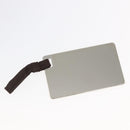 PRADA Accessory Pouch Leather Dark Brown Gold Auth 149220V-23