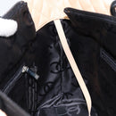 CHANEL Cambon Line Matelasse Tote Bag Lamb Skin Beige Silver CC Auth 149221-20