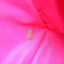 CHANEL Matelasse Chain Shoulder Bag Nylon Pink Gold CC Auth 149222-12