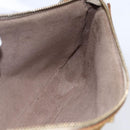 LOUIS VUITTON Multicolor Pochette Accessoires Pouch Black M92648 LV Auth 149228-20