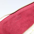 LOUIS VUITTON Monogram Multicolor Pochette GM Pouch White M60027 LV Auth 149229-10