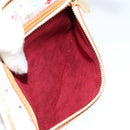 LOUIS VUITTON Monogram Multicolor Pochette GM Pouch White M60027 LV Auth 149229-19