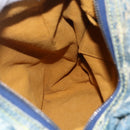 LOUIS VUITTON Monogram Denim Buggy GM Shoulder Bag Blue M95048 LV Auth 149230-18