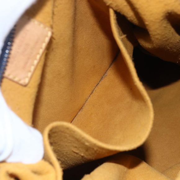 LOUIS VUITTON Monogram Denim Buggy GM Shoulder Bag Blue M95048 LV Auth 149230