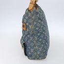 LOUIS VUITTON Monogram Denim Buggy GM Shoulder Bag Blue M95048 LV Auth 149230-4