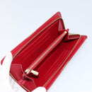 LOUIS VUITTON Monogram Cherry Porte Monnaie Zip Long Wallet M95006 Auth 149232V-8