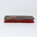 LOUIS VUITTON Monogram Cherry Porte Monnaie Zip Long Wallet M95006 Auth 149232V-5