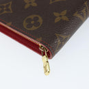 LOUIS VUITTON Monogram Cherry Porte Monnaie Zip Long Wallet M95006 Auth 149232V-14