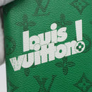 LOUIS VUITTON Monogram Everyday Portefeuille Brazza Green M80801 LV Auth 149234-8