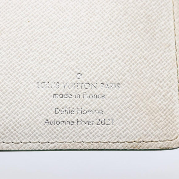 LOUIS VUITTON Monogram Everyday Portefeuille Brazza Green M80801 LV Auth 149234