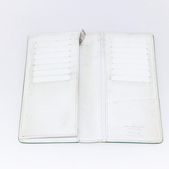 LOUIS VUITTON Monogram Everyday Portefeuille Brazza Green M80801 LV Auth 149234