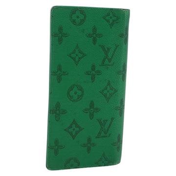LOUIS VUITTON Monogram Everyday Portefeuille Brazza Green M80801 LV Auth 149234 - 0