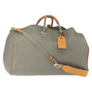 LOUIS VUITTON Monogram Titanium Keepall Bandouliere 50 Bag M43886 LV Auth 149235-1