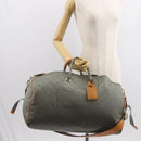 LOUIS VUITTON Monogram Titanium Keepall Bandouliere 50 Bag M43886 LV Auth 149235-25