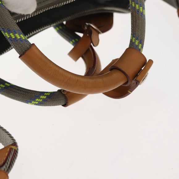 LOUIS VUITTON Monogram Titanium Keepall Bandouliere 50 Bag M43886 LV Auth 149235