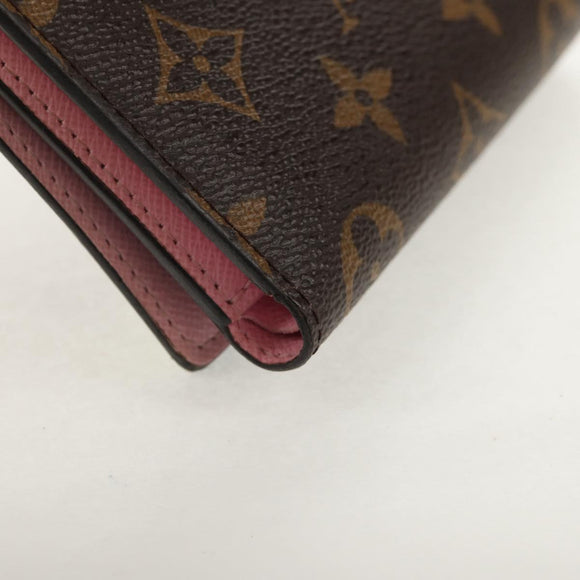 LOUIS VUITTON Vivienne Portefeuille Victorine Garden Wallet M80873 Auth 149238M