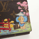 LOUIS VUITTON Vivienne Portefeuille Victorine Garden Wallet M80873 Auth 149238M-17