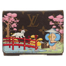 LOUIS VUITTON Vivienne Portefeuille Victorine Garden Wallet M80873 Auth 149238M-13