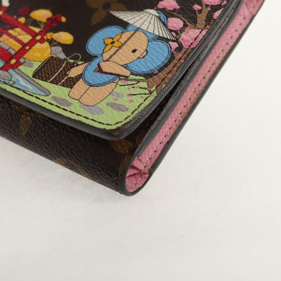 LOUIS VUITTON Vivienne Portefeuille Victorine Garden Wallet M80873 Auth 149238M