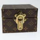 LOUIS VUITTON Monogram Jewelry case Jewelry Box LV Auth 149239-8