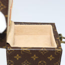 LOUIS VUITTON Monogram Jewelry case Jewelry Box LV Auth 149239-18