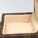 LOUIS VUITTON Monogram Jewelry case Jewelry Box LV Auth 149239-19