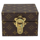 LOUIS VUITTON Monogram Jewelry case Jewelry Box LV Auth 149239-13