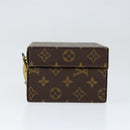 LOUIS VUITTON Monogram Jewelry case Jewelry Box LV Auth 149239-3