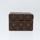 LOUIS VUITTON Monogram Jewelry case Jewelry Box LV Auth 149239-4