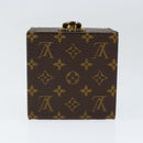 LOUIS VUITTON Monogram Jewelry case Jewelry Box LV Auth 149239-5