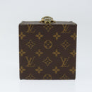 LOUIS VUITTON Monogram Jewelry case Jewelry Box LV Auth 149239-6