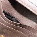 GUCCI GG Supreme Compact Wallet PVC Beige 648121 Auth 149240-12