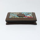 GUCCI GG Supreme Compact Wallet PVC Beige 648121 Auth 149240-6