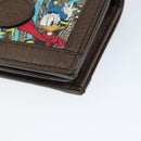 GUCCI GG Supreme Compact Wallet PVC Beige 648121 Auth 149240-7