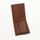 FENDI Zucca Canvas Compact Wallet Blue Auth 149243M-13