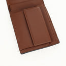 FENDI Zucca Canvas Compact Wallet Blue Auth 149243M-15