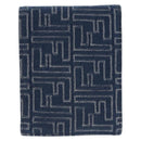 FENDI Zucca Canvas Compact Wallet Blue Auth 149243M-3